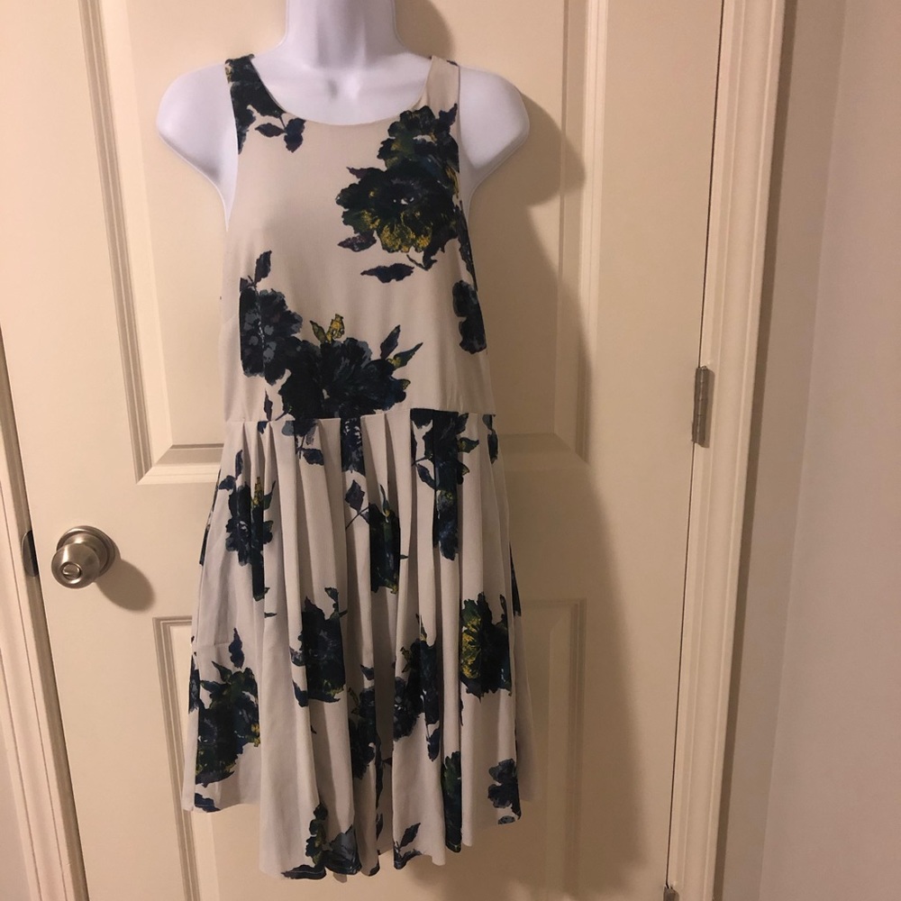 Free People printed dress with pockets